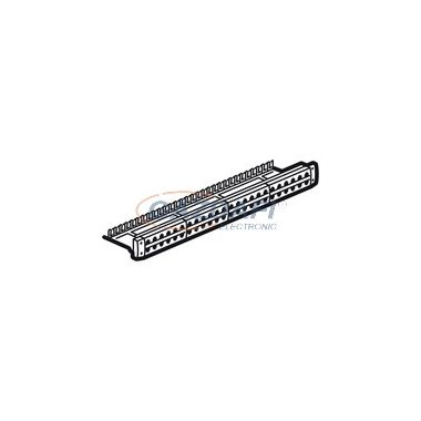 LEGRAND 033530 patch panel 19''-1U Cat3 analog telefon portok Kontakt: 4-5 / 7-8 gyorscsatlakozós portok LCS2