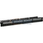   LEGRAND 033584 patch panel 19''-1U 24xRJ45 Cat6A árnyékolatlan (UTP) 6xRJ45 modulos/LCS2 gyorscsatlakozós portok lapos 500MHz 10Gigabit