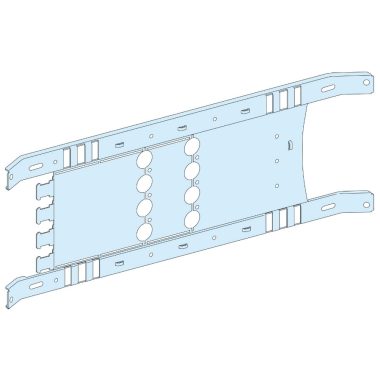 SCHNEIDER 03412 Prisma Plus Mounting plate NS-INS250, horizontal, fixed, toggle switch, 4P