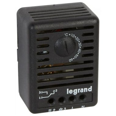 LEGRAND 034848 univerzális termosztát mágneses rögzítés NC(5A) + NO(10A) 5-60 °C 230V 50/60Hz