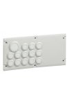 LEGRAND 036496 Cabstop cable entry plate 30 inputs + 98x145 solid surface