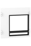 SCHNEIDER 03710 Prisma Plus Front panel NW is transportable