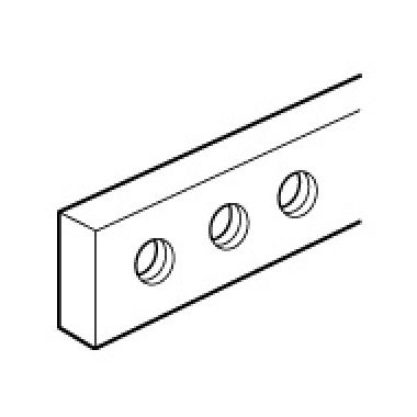 LEGRAND 037389 menetes rézsín 12x4 merev 180A 0,9915m