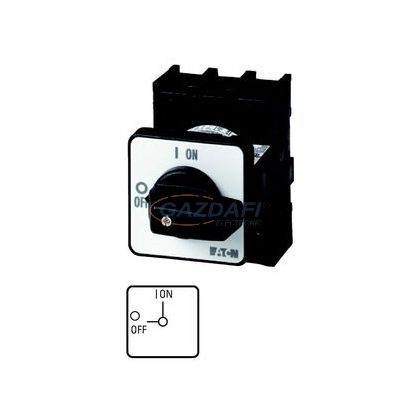 EATON 038724 P1-25/E Be-Ki kapcsoló 3p 25A beépíthető