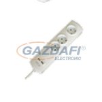   GAO 0397H Asztali elosztó 3-as, 1,4m, 3x1.5, 2xUSB töltővel