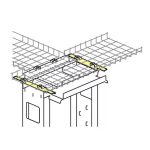   LEGRAND 046418 LCS2RACK kábeltálca tartó szerkezet MÉLY: 521