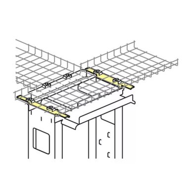 LEGRAND 046418 LCS2RACK kábeltálca tartó szerkezet MÉLY: 521