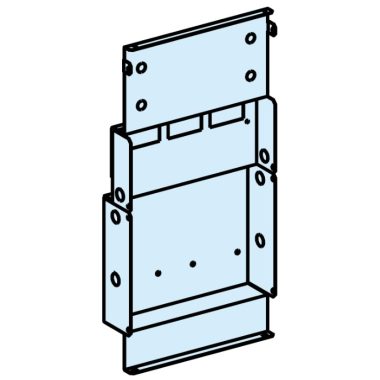 SCHNEIDER 04855 Prisma Plus Rail cover NS1600-NT, vertical, cable connector