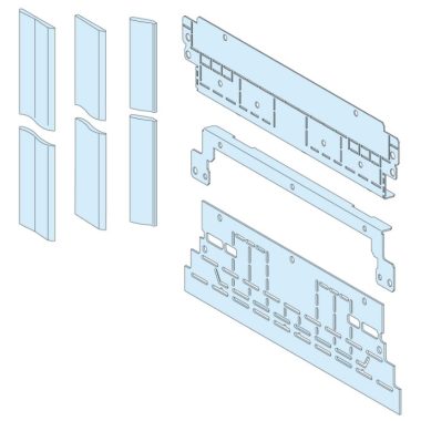 SCHNEIDER 04922 Prisma Plus Form 2 side cover for side vertical rail