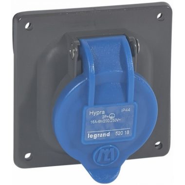 LEGRAND 052018 Hypra Dafbem-162k06 230V ~ IP44 mounting socket