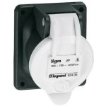   LEGRAND 052405 Hypra műanyag beépíthető ipari aljzat 2P 16A 20/50V törpefesz.