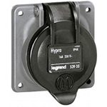   LEGRAND 053903 Hypra beépíthető háztartási aljzat 250V16A 2P+E IP44