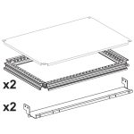 SCHNEIDER 06514 Prisma Plus PH 2pcs frame + roof W700 D500