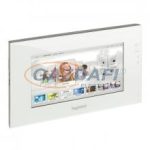   LEGRAND 067219 MyHOME 10"-os LCD multimédiás kapacitív érintőképernyő, fekete