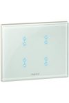 LEGRAND 067243 Céliane My Home multifunction touch controller, white glass