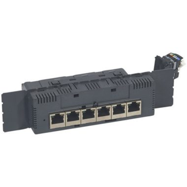 LEGRAND 067361 Céliane 10/150 switch Ethernet, T háló, 6xRJ45