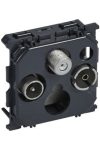 LEGRAND 067379 Céliane TV-R-SAT socket, terminal block, 10 dB