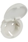 LEGRAND 068140 Céliane 2P + F socket cover, flap, white