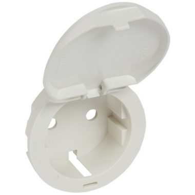 LEGRAND 068140 Céliane 2P + F socket cover, flap, white