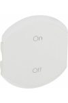 LEGRAND 068188 Céliane My Home ON / OFF cover, 2 mod, white