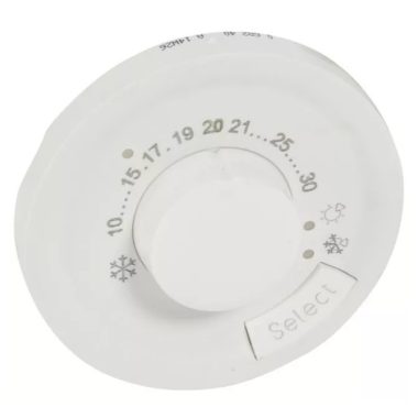 LEGRAND 068240 Céliane room thermostat cover, white