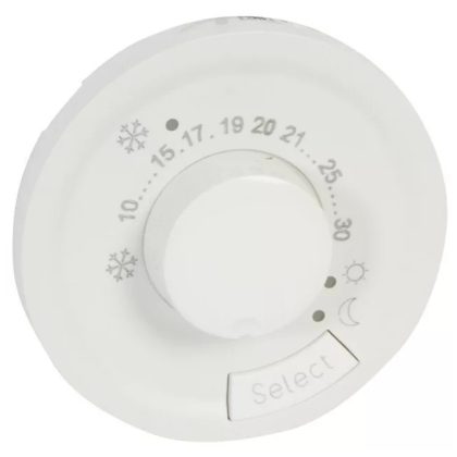   LEGRAND 068245 Céliane room thermostat with additional input cover, white