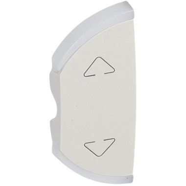 LEGRAND 068269 Céliane My Home shutter control cover (up / down), 1 mod, left and right, white