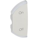   LEGRAND 068280 Céliane My Home on / off cover, 1 mod, left, white