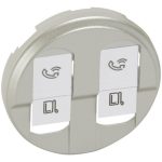 LEGRAND 068552 Céliane 2xRJ45 burkolat, titán