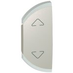   LEGRAND 068569 Céliane My Home shutter control cover (up / down), 1 mod, left and right, titanium