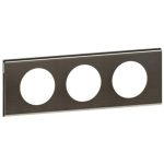 LEGRAND 069033 Céliane frame 3, dark nickel