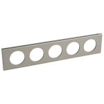 LEGRAND 069120 Céliane frame 5, light nickel