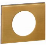 LEGRAND 069131 Céliane frame 1, shiny bronze