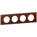 LEGRAND 069224 Céliane Frame 4, mahogany