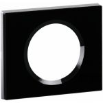 LEGRAND 069301 Céliane frame 1, black glass