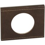 LEGRAND 069401 Céliane frame 1, tanned leather