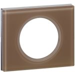 LEGRAND 069461 Céliane frame 1, Mocha glass