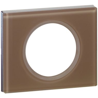 LEGRAND 069461 Céliane frame 1, Mocha glass