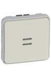 LEGRAND 069612 Plexo 55 toggle switch with indicator light, white