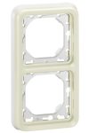 LEGRAND 069696 Plexo 55 recessed frame 2 vertical, white