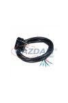 Cablu de alimentare trifazat COMMEL 0719, 3m, 16A 400V ~ 10000W, H05VV-F 5x2.5, negru