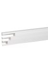 LEGRAND 075704 DLP antimikrobiális kábelcsatorna 180x50 mm, hajlékony fedéllel, 3 rekeszes, fehér