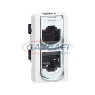 LEGRAND 076536 Program Mosaic LCS2 2xRJ45 UTP, 1 mod, tel/data