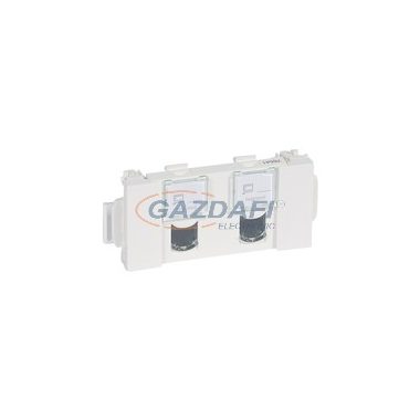 LEGRAND 076541 LCS2 Cat.5e UTP 2xRJ45 Program Mosaic aljzat DLP csatornához