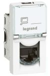 LEGRAND 076552 Program Mosaic LCS2 RJ45 aljzat Cat 5e FTP, 1 modul, fehér