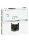 LEGRAND 076554 Program Mosaic LCS2 RJ45 aljzat Cat 5e UTP, 2 modul, fehér