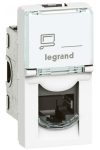 LEGRAND 078730 Program Mosaic RJ11 aljzat 1m, fehér