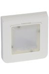 LEGRAND 078880 Program Mosaic antimicrobial frame IP44 2m, white