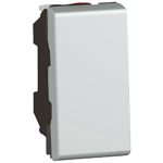 LEGRAND 079232 Program Mosaic nyomó, 6A, 250V, 1 modul, alu