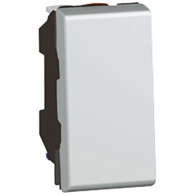 LEGRAND 079232 Program Mosaic nyomó, 6A, 250V, 1 modul, alu